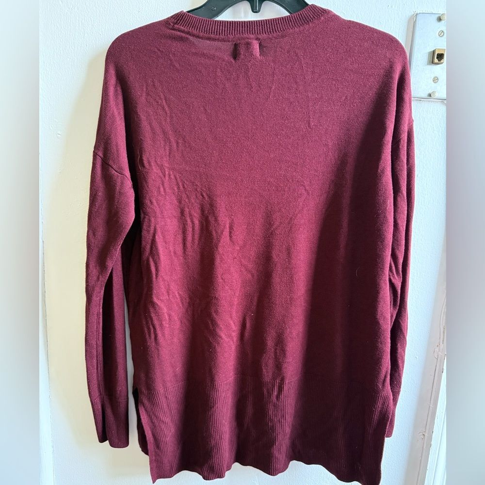 Worthington Women’s Burgundy Sweater Size Small - Picture 5 of 5